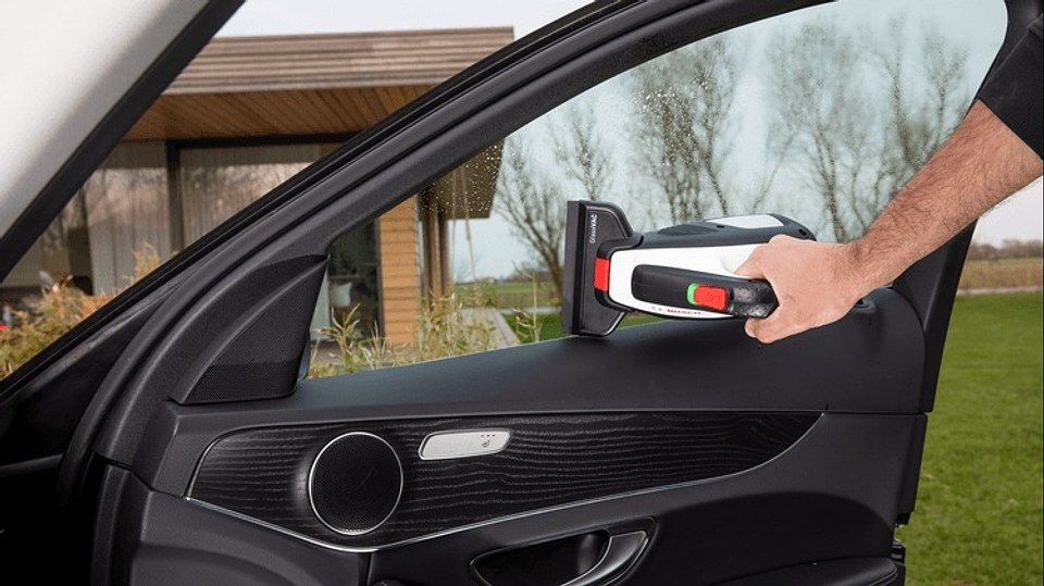 Aspirador de janelas GlassVAC Solo Plus - Com vaporizador BOSCH DIY 5