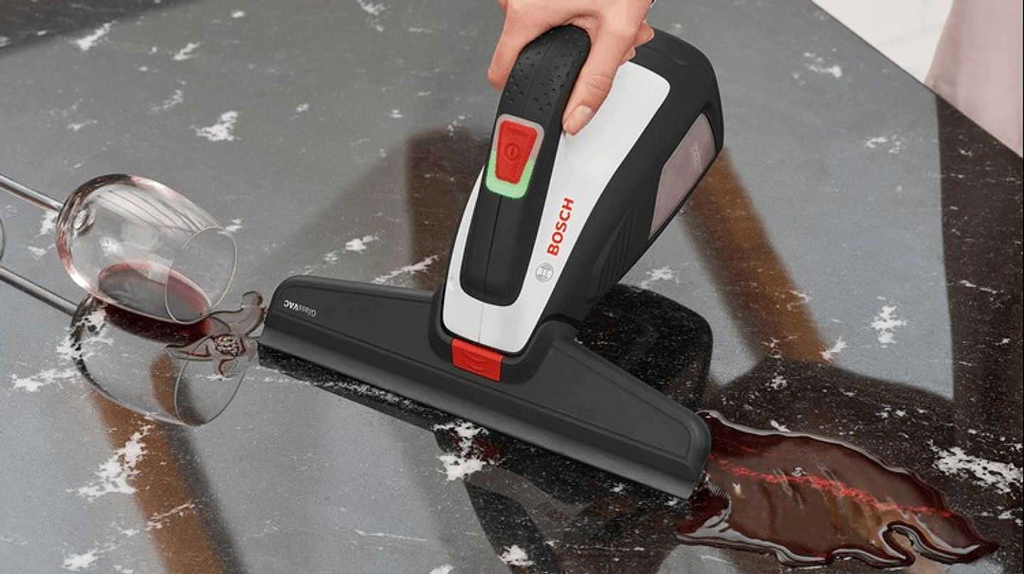 Aspirador de janelas GlassVAC Solo Plus - Com vaporizador BOSCH DIY 9