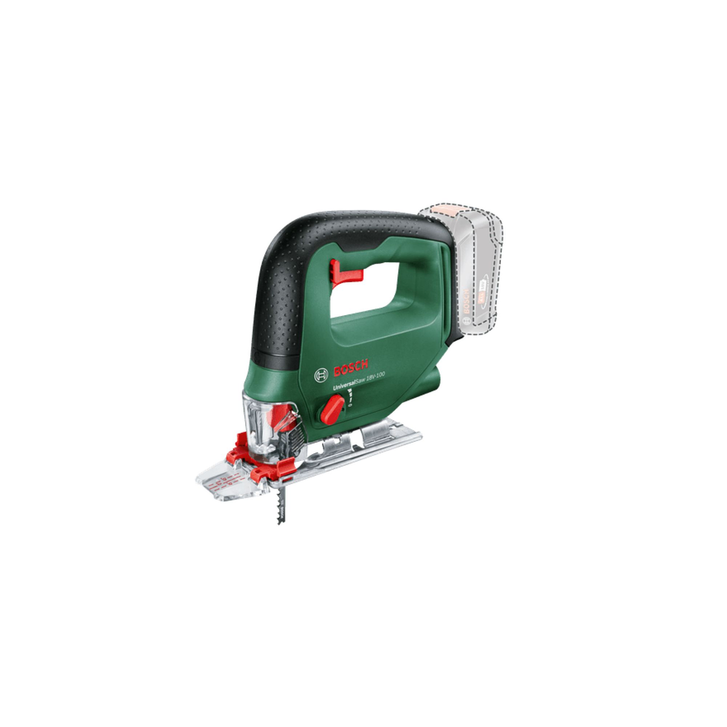 Serra vertical sem fio UniversalSaw 18V-100 BOSCH DIY 3