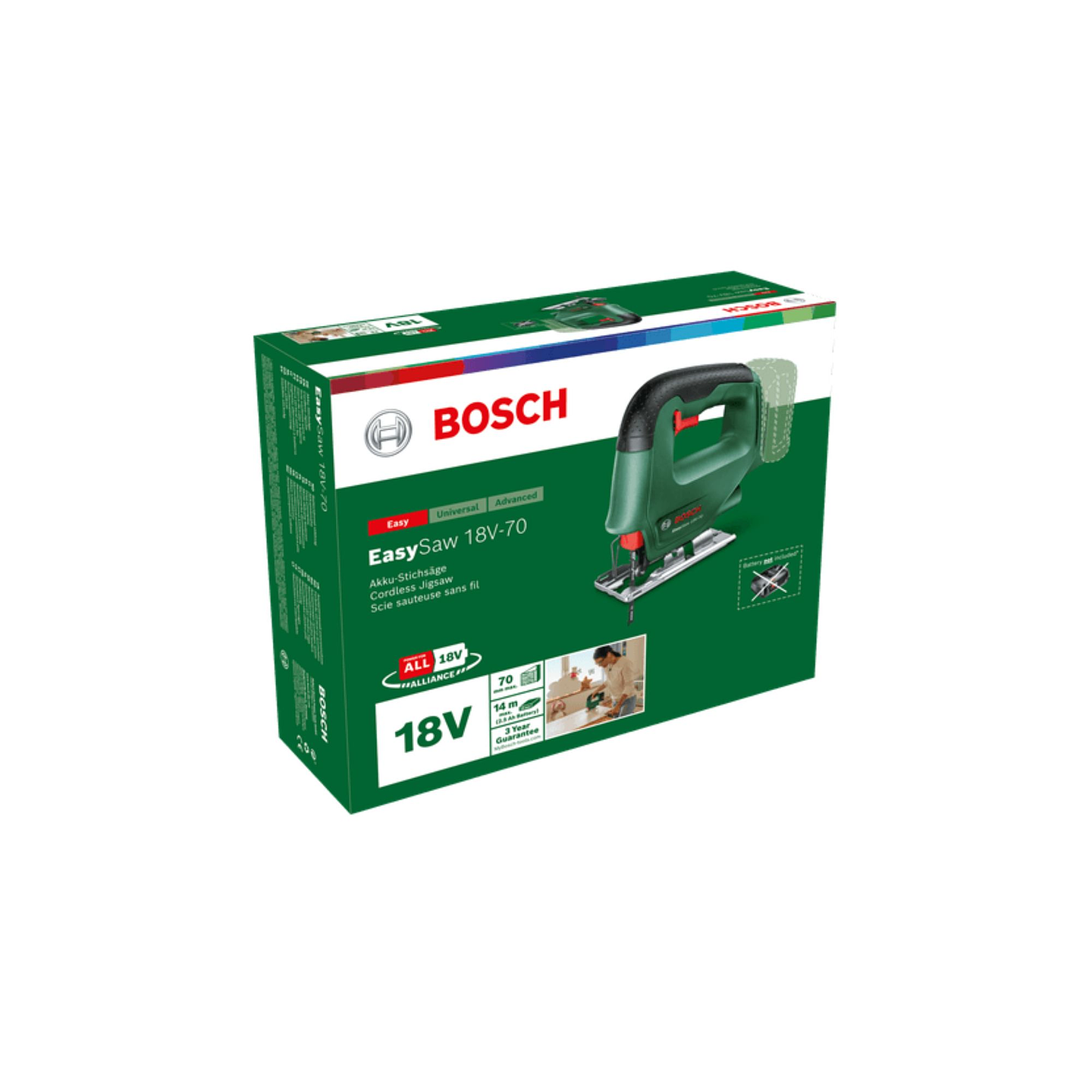 Serra vertical sem fio EasySaw 18V-70  BOSCH DIY 3