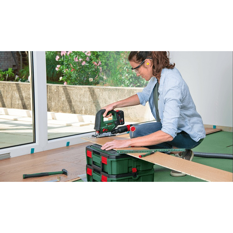 Serra vertical sem fio AdvancedSaw 18V-140 BOSCH DIY 7