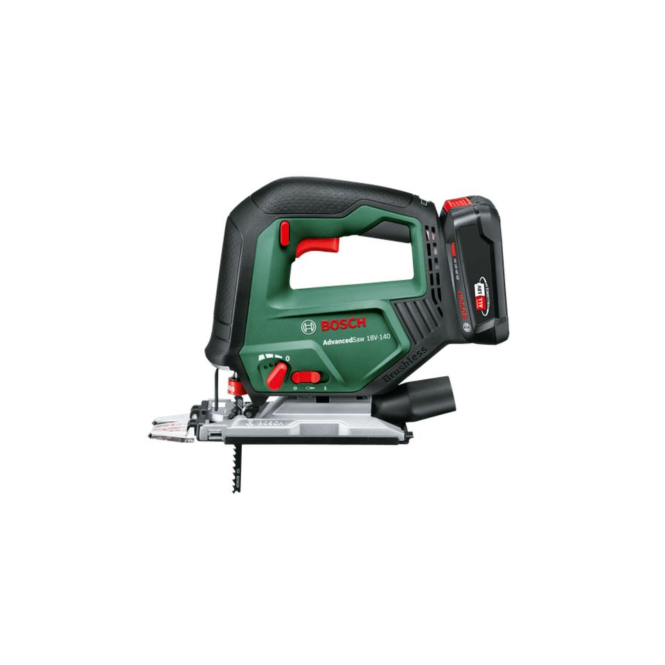Serra vertical sem fio AdvancedSaw 18V-140 - 1 bateria de 2,0 Ah | carregador BOSCH DIY 3