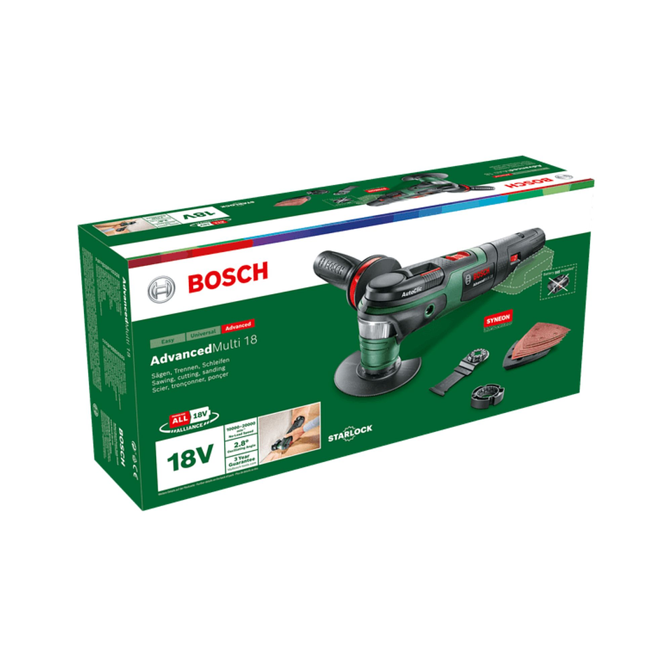Ferramenta multifunções sem fio AdvancedMulti 18 - Sem bateria | Sem carregador BOSCH DIY 2