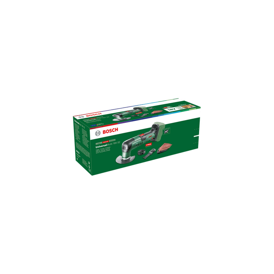 Ferramenta multifunções sem fio UniversalMulti 18V-32 - Sem bateria | Sem carregador BOSCH DIY 4