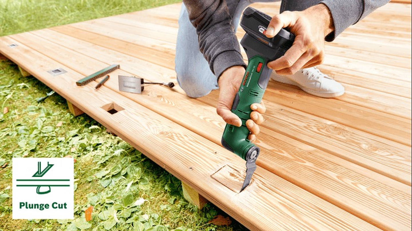 Ferramenta multifunções sem fio UniversalMulti 18V-32 - Sem bateria | Sem carregador BOSCH DIY 12