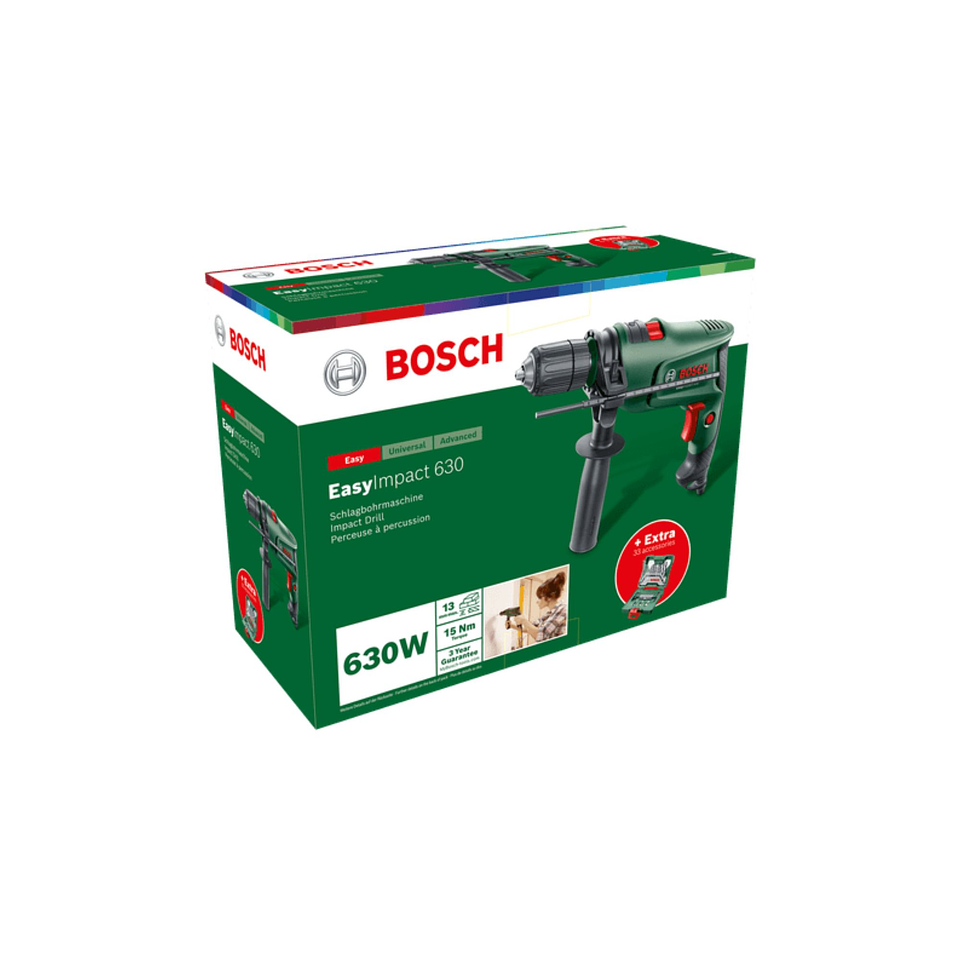 Berbequim de percussão EasyImpact 630 BOSCH DIY 3