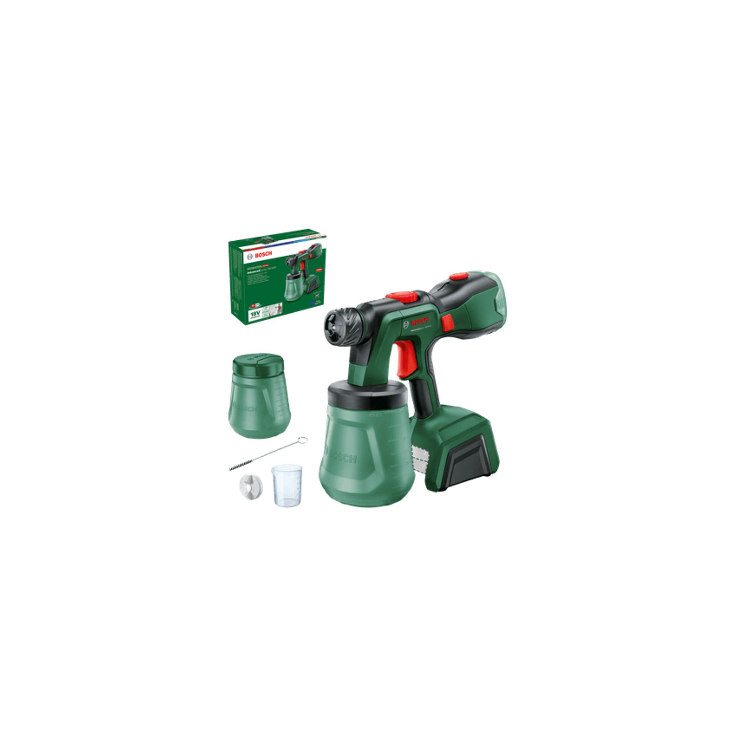Sistema de atomização de tinta sem fio AdvancedSpray 18V-500 BOSCH DIY 3