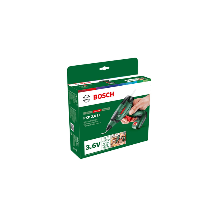 Pistola de colar sem fio PKP 3.6 LI - Carregador micro USB BOSCH  2