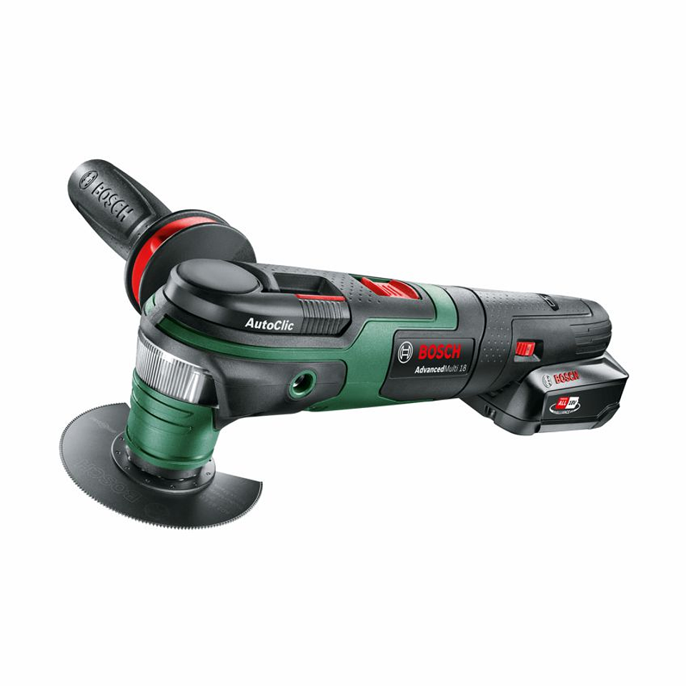 Ferramenta multifunções sem fio AdvancedMulti 18 - 1 bateria de 2,5 Ah | carregador BOSCH DIY 1