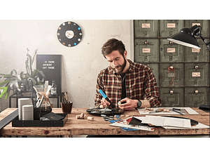 Caneta de cola quente sem fio Gluey - Evergreen BOSCH DIY 