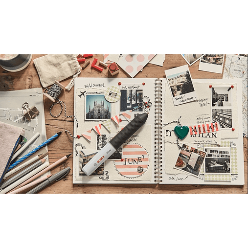 Caneta de cola quente sem fio Gluey - Marshmallow BOSCH DIY 3