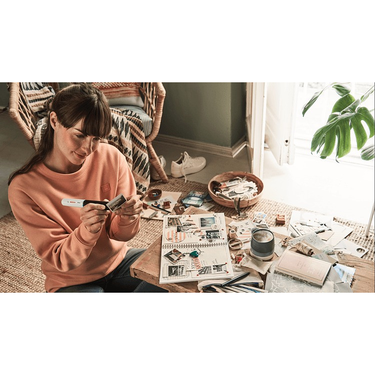 Caneta de cola quente sem fio Gluey - Lagoon blue BOSCH DIY 2