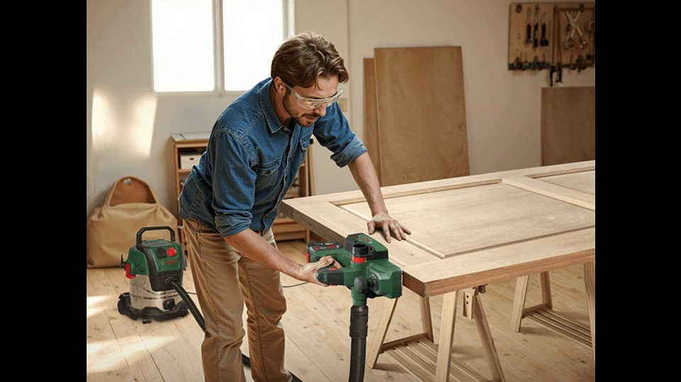 Plaina sem fio PHO 18V-20 BOSCH DIY 4