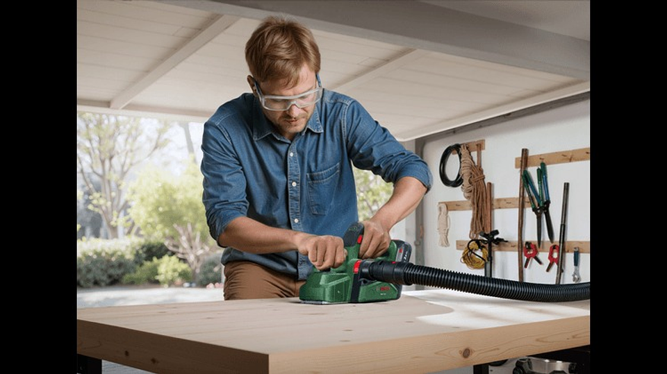 Plaina sem fio PHO 18V-20 BOSCH DIY 6