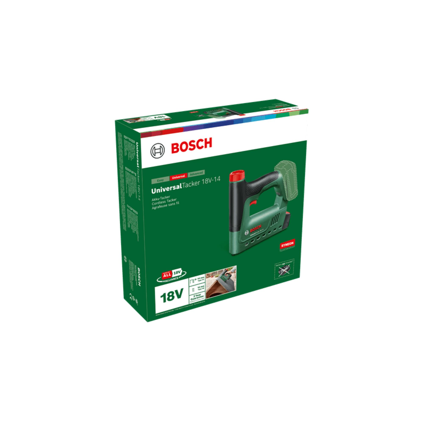 Agrafador sem fio UniversalTacker 18V-14 - Sem bateria | Sem carregador BOSCH DIY 3