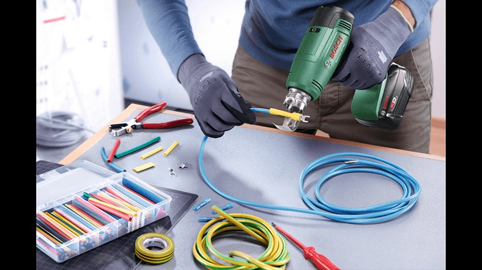 Soprador de ar quente sem fio EasyHeat 18V-500 - Sem bateria | Sem carregador BOSCH DIY 8