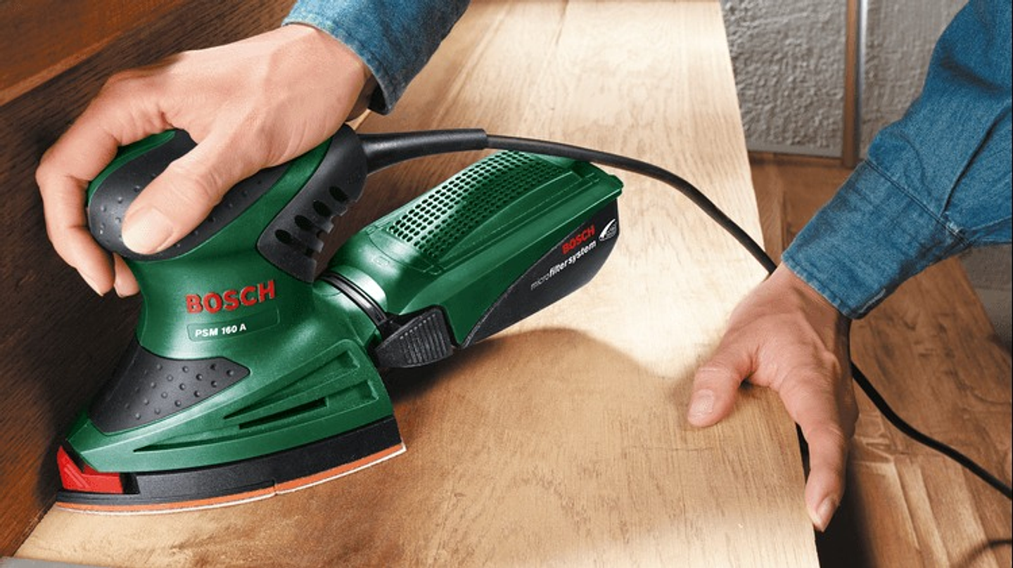 Multilixadeira PSM 160 A BOSCH DIY 7