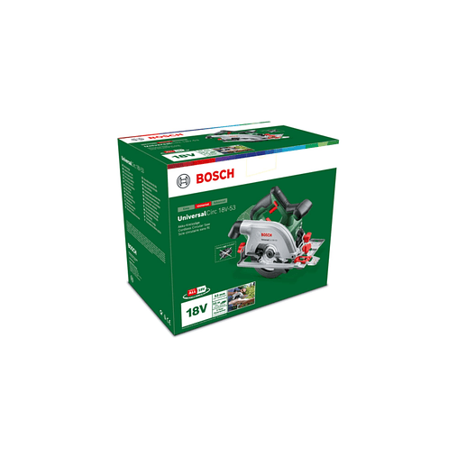 Serra circular sem fio UniversalCirc 18V-53 - Sem bateria | Sem carregador BOSCH DIY  3