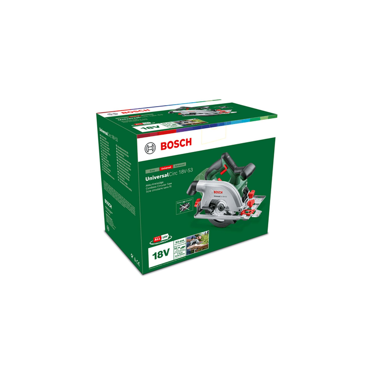Serra circular sem fio UniversalCirc 18V-53 - Sem bateria | Sem carregador BOSCH DIY  3