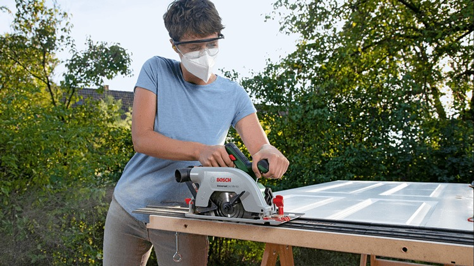 Serra circular sem fio UniversalCirc 18V-53 - Sem bateria | Sem carregador BOSCH DIY  7