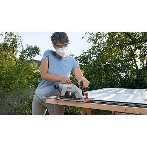 Serra circular sem fio UniversalCirc 18V-53 - 1 bateria de 2,5 Ah | carregador BOSCH DIY 6