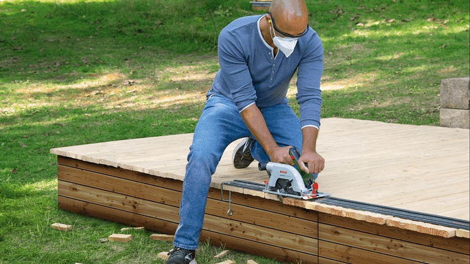 Serra circular sem fio UniversalCirc 18V-53 - 1 bateria de 2,5 Ah | carregador BOSCH DIY 7