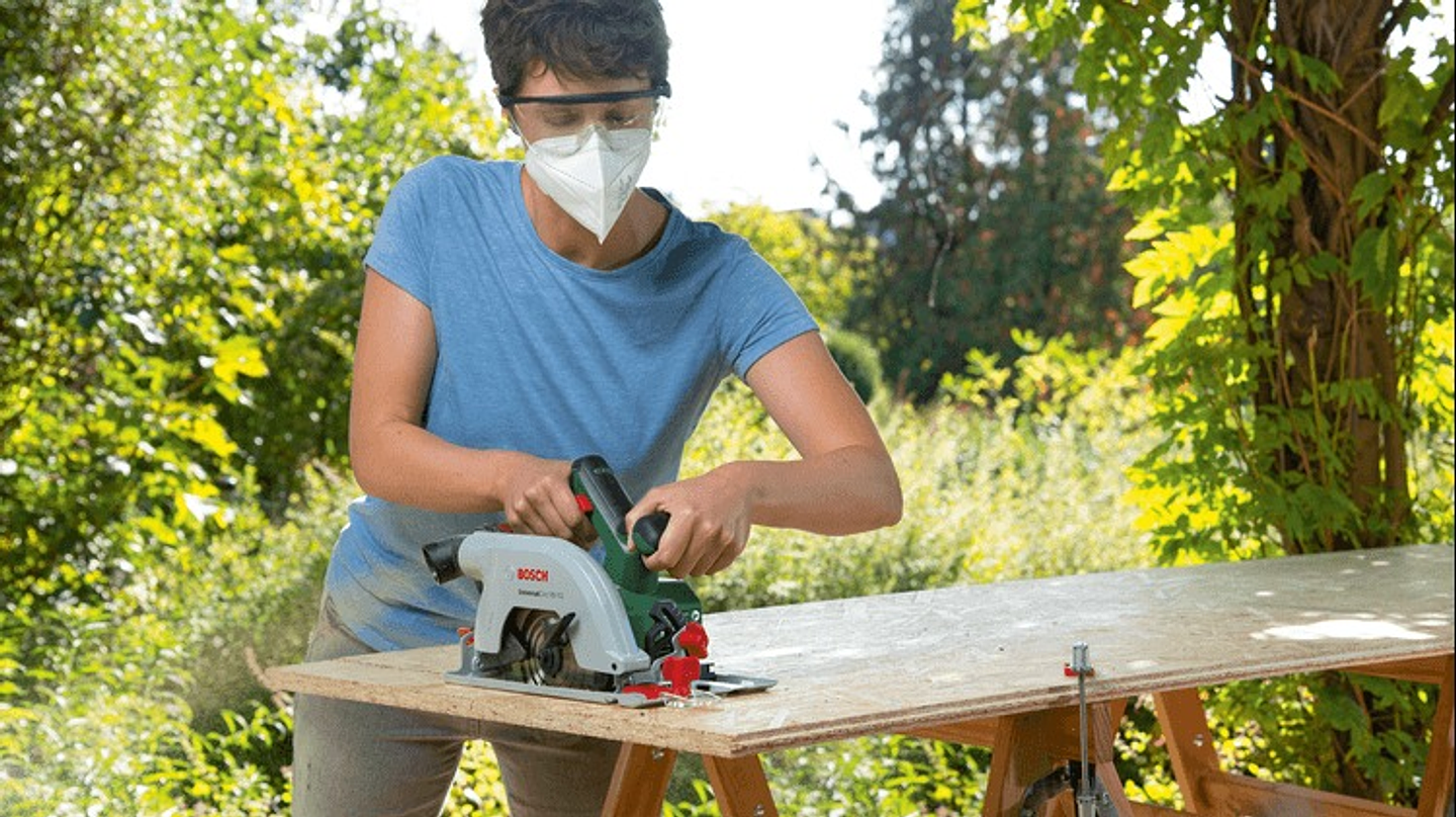 Serra circular sem fio UniversalCirc 18V-53 - 1 bateria de 2,5 Ah | carregador BOSCH DIY 8