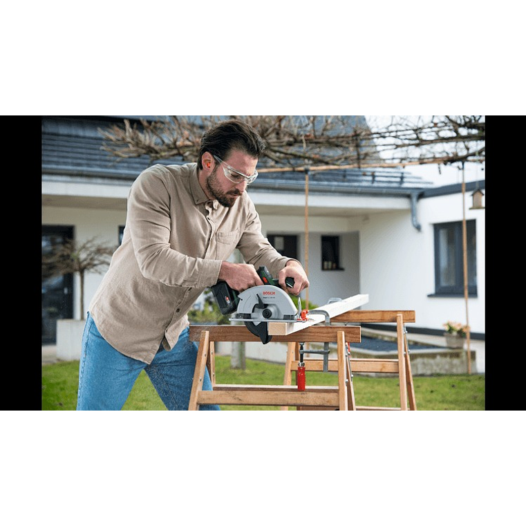 Serra circular sem fio EasyCirc 18V-48 - Sem bateria nem carregador BOSCH DIY 4