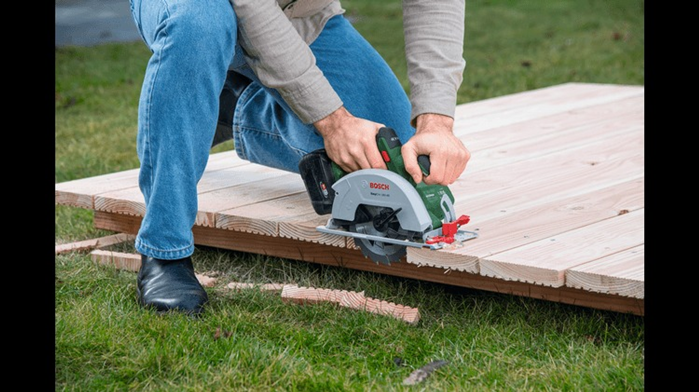 Serra circular sem fio EasyCirc 18V-48 - Sem bateria nem carregador BOSCH DIY 5