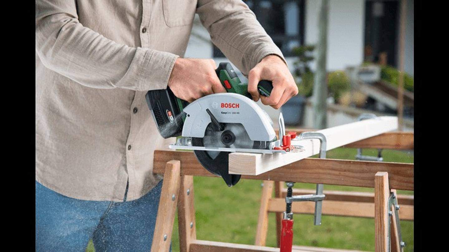 Serra circular sem fio EasyCirc 18V-48 - Sem bateria nem carregador BOSCH DIY 9