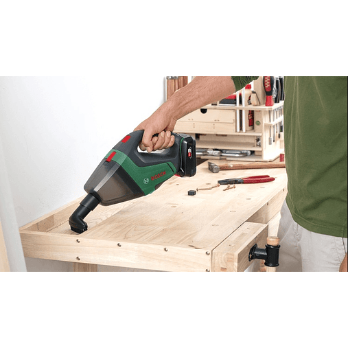 Aspirador sem fio UniversalVac 18 - 1 bateria de 2,5 Ah | carregador BOSCH DIY  6