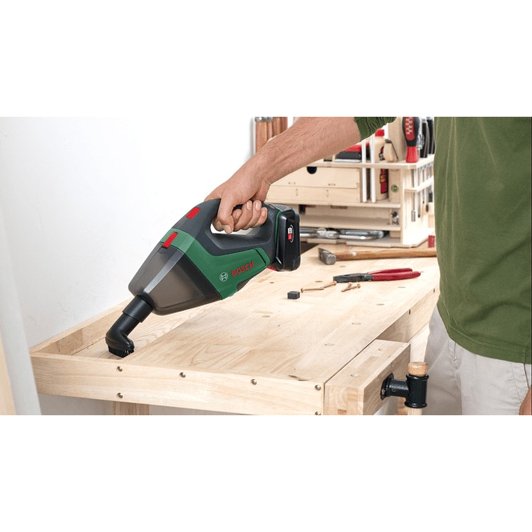 Aspirador sem fio UniversalVac 18 - 1 bateria de 2,5 Ah | carregador BOSCH DIY  6