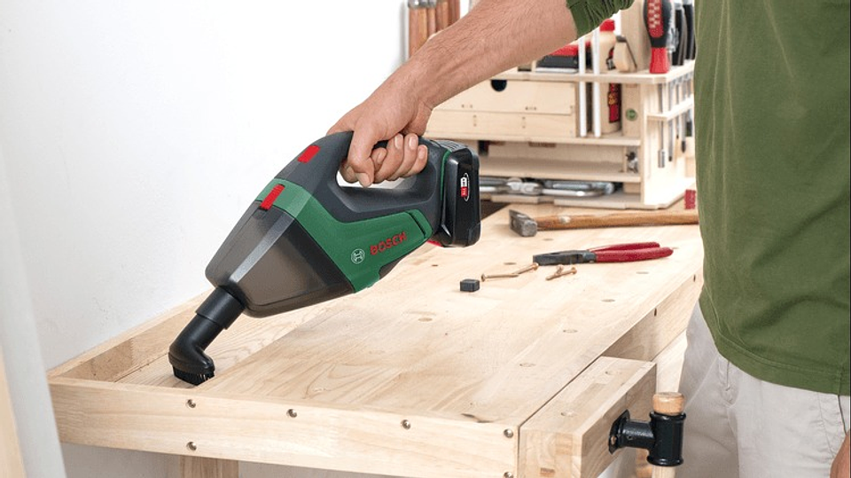 Aspirador sem fio UniversalVac 18 - 1 bateria de 2,5 Ah | carregador BOSCH DIY  6