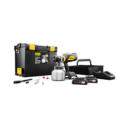 Máquina de Pintura FinishControl 4000 18V FineSpray + 2 Baterias Procore 4.0 Ah WAGNER (EXCLUSIVO ONLINE) 1