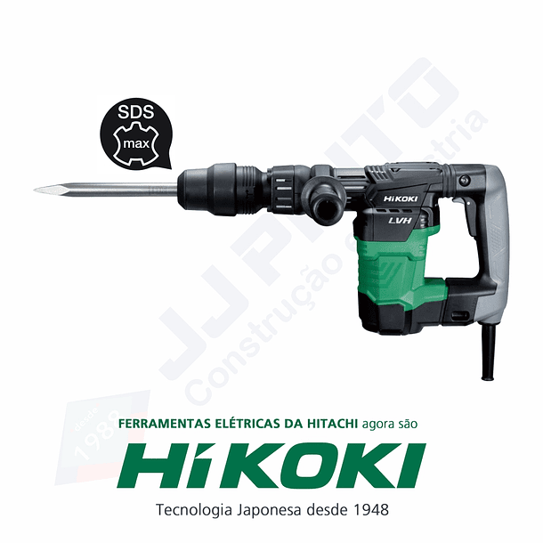 Martelo demolidor ligeiro 5 Kg H41MB2 HIKOKI (ex Hitachi) 2