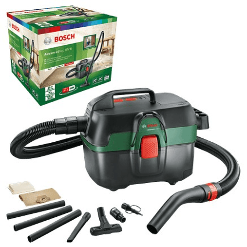 Aspirador a húmido e a seco sem fio AdvancedVac 18V-8 - Sem bateria | Sem carregador BOSCH DIY  3