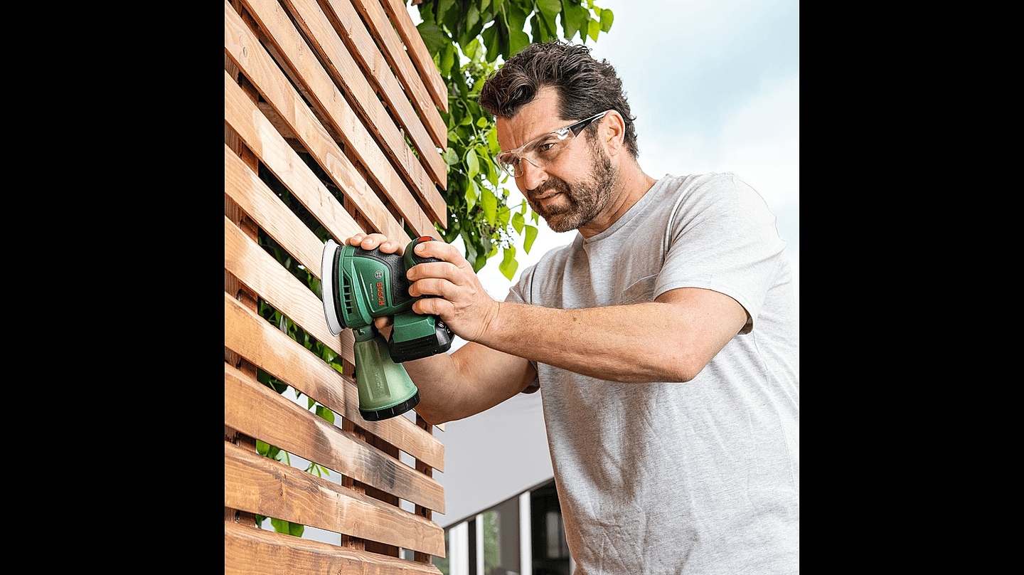 Lixadeira excêntrica EasyOrbit 18V-10 - 1 bateria de 2,0 Ah | carregador BOSCH DIY 7