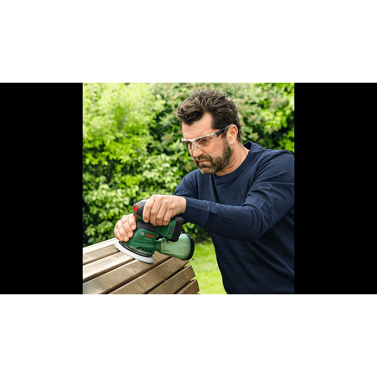 Lixadeira excêntrica sem fio UniversalOrbit 18V-20 - 1 bateria de 2,0 Ah | carregador BOSCH DIY 6