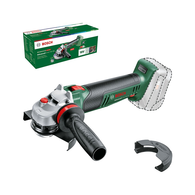 Rebarbadoras sem fio AdvancedGrind 18V-80 - Diâmetro do disco de rebarbar 125 mm BOSCH DIY 2
