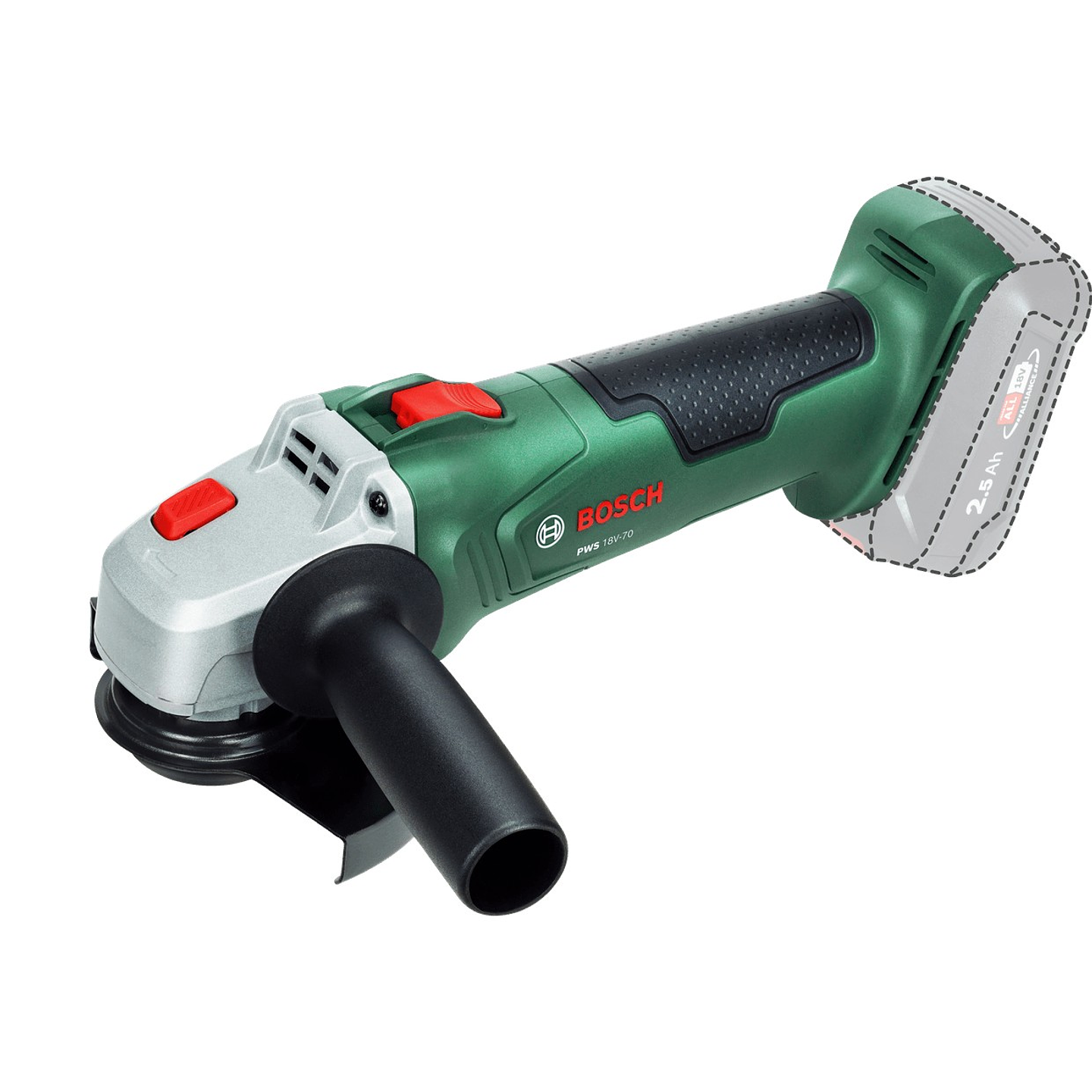 Rebarbadora sem fio PWS 18V-70 (115) BOSCH DIY 2