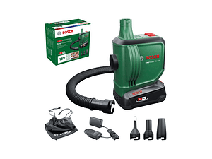 Bomba de ar de volume sem fio EasyInflate 18V-500 - 1 bateria de 2,0 Ah | carregador BOSCH DIY 