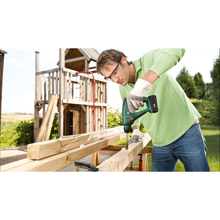 Martelo perfurador sem fio UNEO Maxx - 2 baterias de 2,5 Ah | carregador BOSCH DIY  5