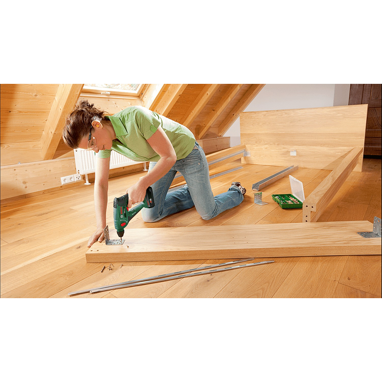 Martelo perfurador sem fio UNEO Maxx - 2 baterias de 2,5 Ah | carregador BOSCH DIY  8