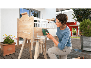 Multilixadeira sem fio EasySander 12 - 1 bateria de 2,0 Ah | carregador BOSCH DIY 