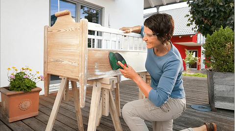 Multilixadeira sem fio EasySander 12 - 1 bateria de 2,0 Ah | carregador BOSCH DIY 