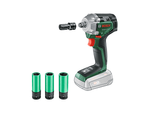 Chave de impacto sem fio UniversalImpactDrive 18V-350 - Sem bateria | Sem carregador | Com conjunto de chaves de caixa BOSCH DIY