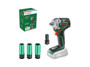 Chave de impacto sem fio UniversalImpactDrive 18V-350 - Sem bateria | Sem carregador | Com conjunto de chaves de caixa BOSCH DIY