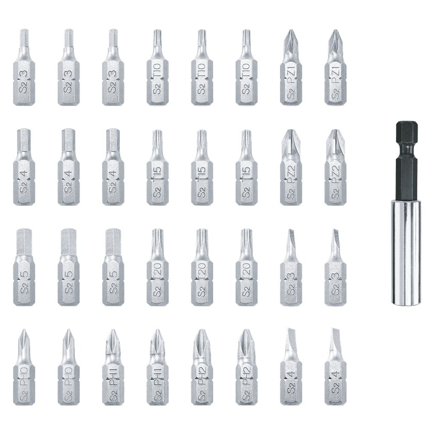 Aparafusadora sem fio PushDrive - Carregador USB + 32 pontas de aparafusar BOSCH DIY  3