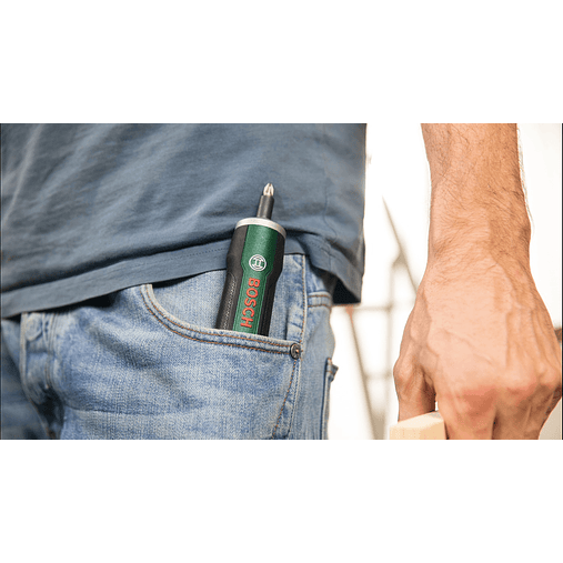 Aparafusadora sem fio PushDrive - Carregador USB + 32 pontas de aparafusar BOSCH DIY  7