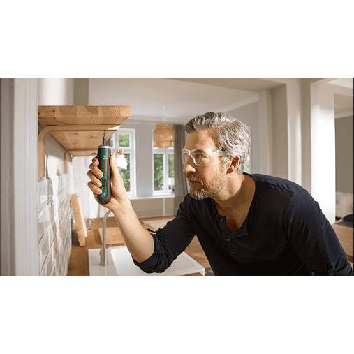 Aparafusadora sem fio PushDrive - Carregador USB + 10 pontas de aparafusar BOSCH DIY   4